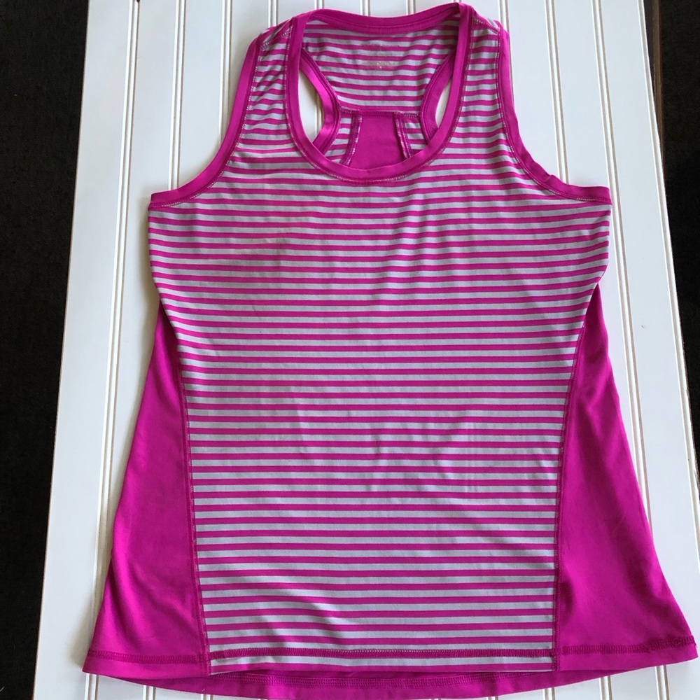 TEK GEAR Pink/Gray Women’sTop Sz‎ L